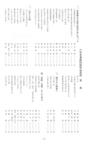 中21回 卒業50周年記念誌 003 目次01.jpg