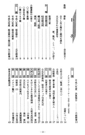 八桜会通信 1997 平成9年 目次01.jpg