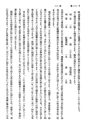 校友会雑誌 第05号 011 岡田校長 卒業式に於ける学事報告02.jpg